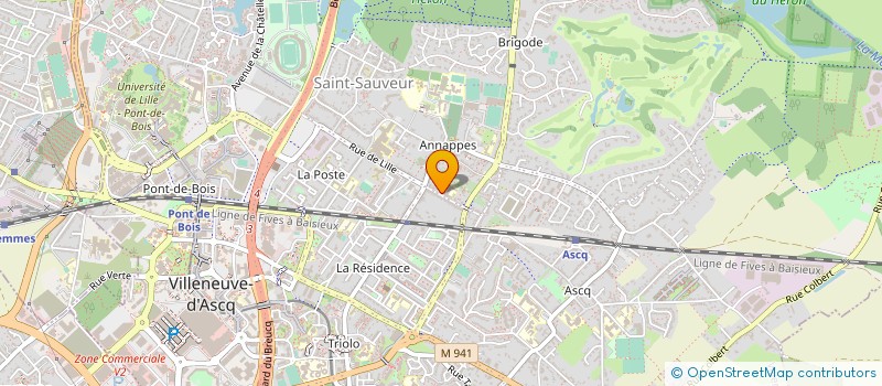 localisation de l'entreprise ASSOCIATION ANISSA à VILLENEUVE-D'ASCQ