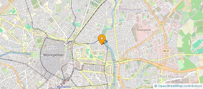 localisation de l'entreprise ASSOCIATION ANJALI à MONTPELLIER