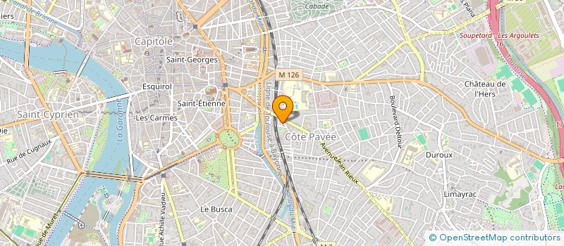 localisation de l'entreprise ASSOCIATION ANKA DIA  TOULOUSE