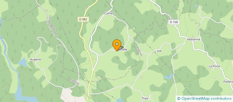 localisation de l'entreprise ASSOCIATION ANNE CLAIRE ET ESTELLE  CHIRAC-BELLEVUE