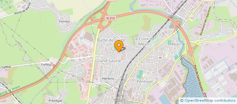 localisation de l'entreprise ASSOCIATION ANNE FRANCK  TRIGNAC