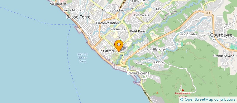 localisation de l'entreprise ASSOCIATION ANNOU SOTI à BASSE-TERRE