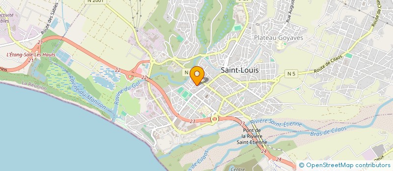 localisation de l'entreprise ASSOCIATION ANSORTAOO à SAINT-LOUIS