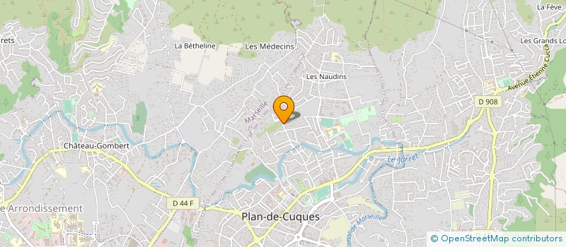 localisation de l'entreprise ASSOCIATION ANTENNE PROVENCE  PLAN-DE-CUQUES