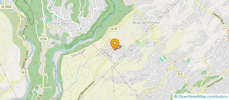 localisation de l'entreprise ASSOCIATION ANTI-ALLERGIES AUX ACARIENS REUNION  LE TAMPON