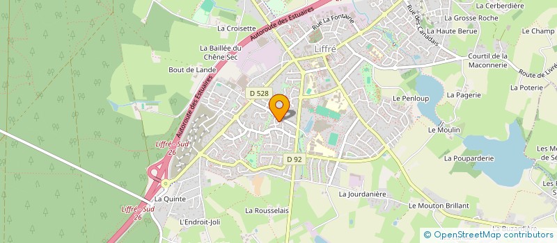 localisation de l'entreprise ASSOCIATION ANTI LINKY GAZPAR AQUARIUS BRETAGNE - AALGA BRETAGNE  LIFFRE