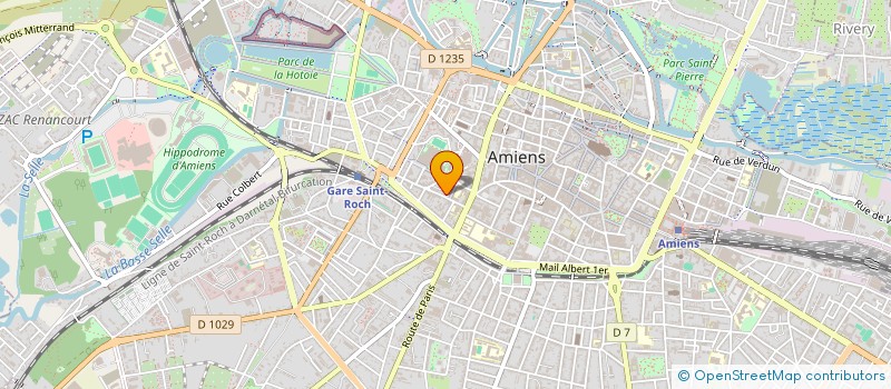 localisation de l'entreprise ASSOCIATION ANTI STRESS  AMIENS