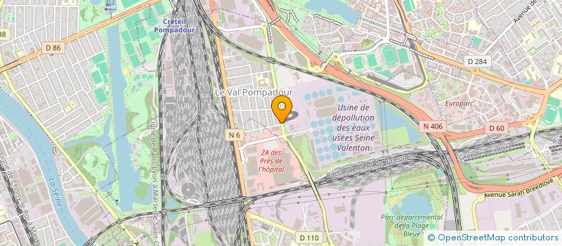 localisation de l'entreprise ASSOCIATION ANTILLES FOOTBALL (AAF) à VALENTON