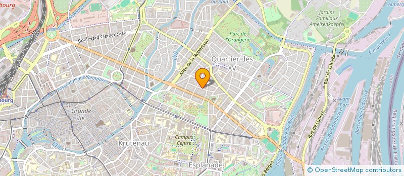 localisation de l'entreprise ASSOCIATION AP ART à STRASBOURG