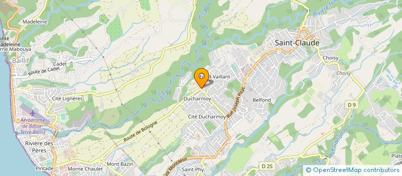 localisation de l'entreprise ASSOCIATION APAJE à SAINT-CLAUDE