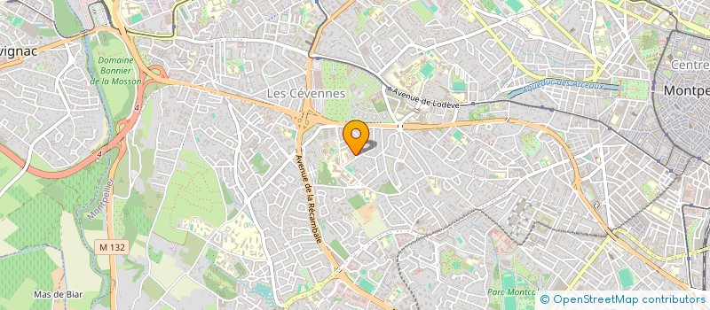 localisation de l'entreprise ASSOCIATION APARSA à MONTPELLIER