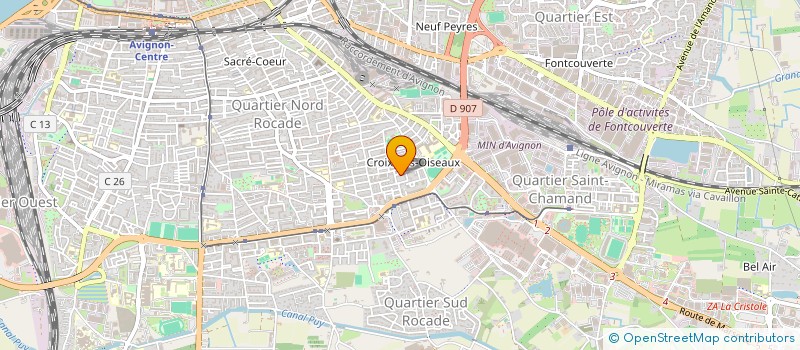 localisation de l'entreprise ASSOCIATION APHILAE à AVIGNON