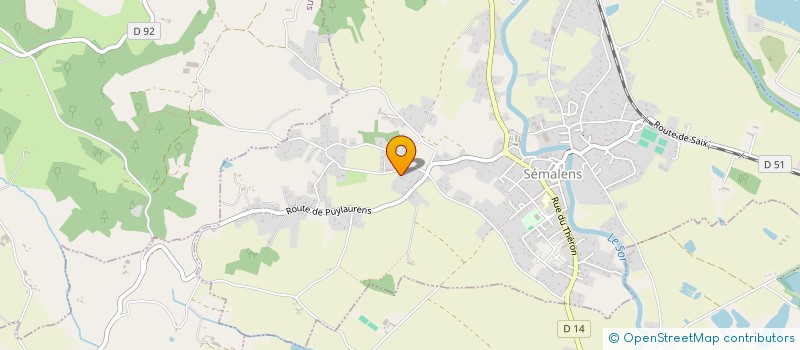 localisation de l'entreprise ASSOCIATION APIRESEAU EUROPEEN  SEMALENS