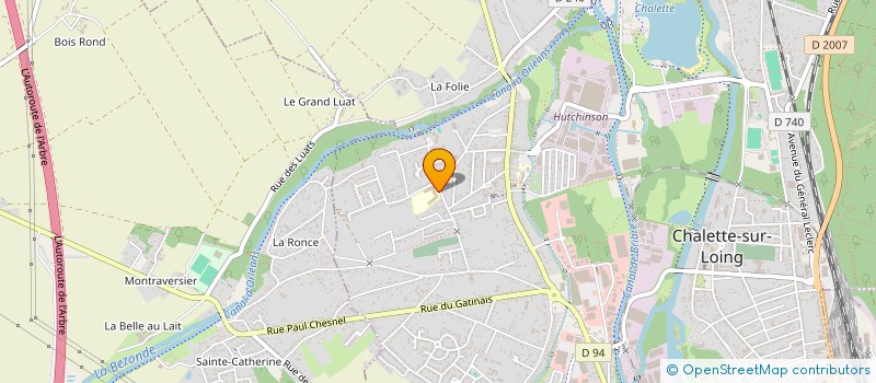 localisation de l'entreprise ASSOCIATION APM DES PARENTS D'ELEVES DES ECOLES MIRIAM MAKEBA à CHALETTE-SUR-LOING