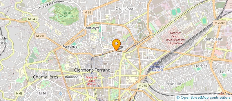 localisation de l'entreprise ASSOCIATION APOCES  CLERMONT-FERRAND