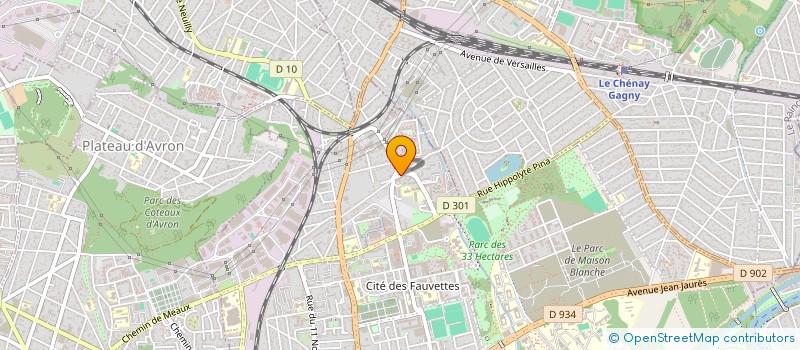 localisation de l'entreprise ASSOCIATION APOSSE  NEUILLY-SUR-MARNE