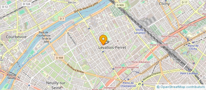 localisation de l'entreprise ASSOCIATION APPRENDRE à LEVALLOIS-PERRET