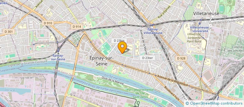 localisation de l'entreprise ASSOCIATION APPRENDRE AUTREMENT à EPINAY-SUR-SEINE