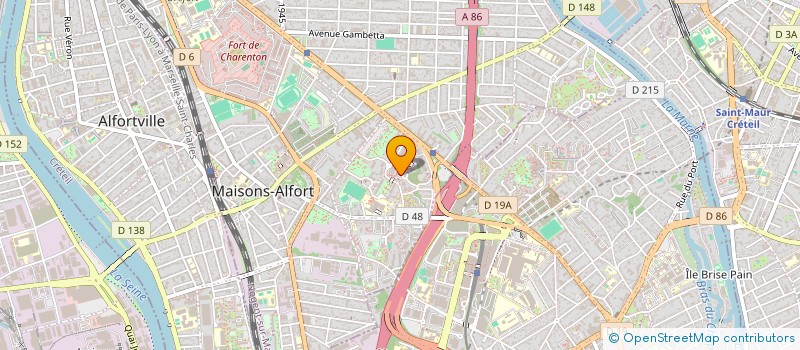 localisation de l'entreprise ASSOCIATION APPRENDRE ET TRANSMETTRE à MAISONS-ALFORT