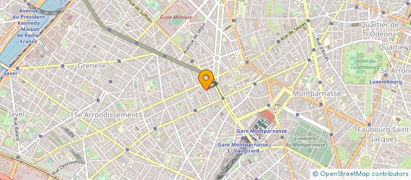 localisation de l'entreprise ASSOCIATION APPRENTI COMETE à PARIS