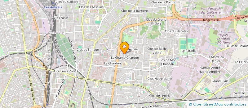 localisation de l'entreprise ASSOCIATION APPRENTIS PARTAGE à ORLEANS