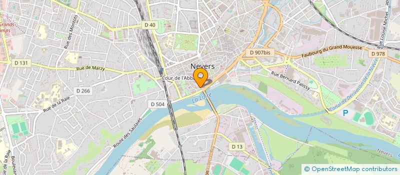 localisation de l'entreprise ASSOCIATION APREM à NEVERS