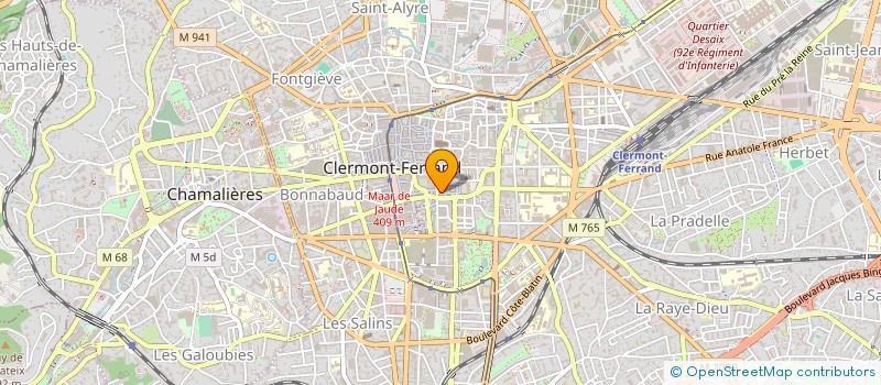 localisation de l'entreprise ASSOCIATION  APRES DEMAIN  CLERMONT-FERRAND