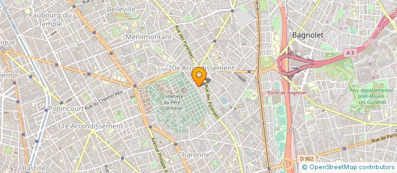 localisation de l'entreprise ASSOCIATION APRES-MIDI PISCINE  PARIS