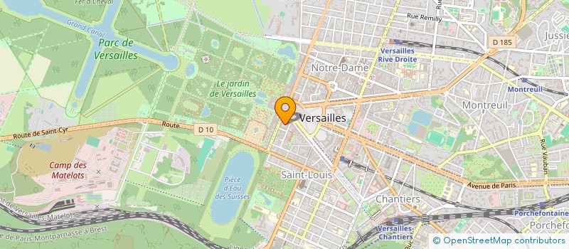 localisation de l'entreprise ASSOCIATION APRES UN REVE à VERSAILLES