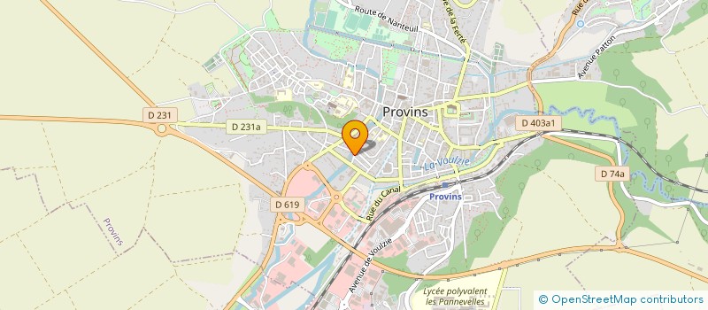 localisation de l'entreprise ASSOCIATION APS CONTACT à PROVINS