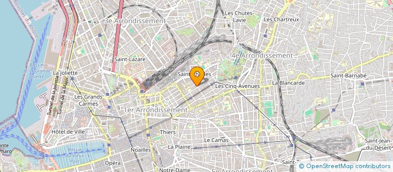 localisation de l'entreprise ASSOCIATION APSARAS à MARSEILLE