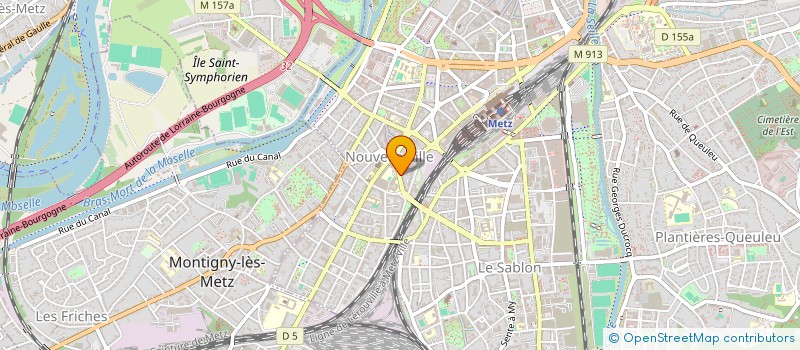 localisation de l'entreprise ASSOCIATION AQUA SPORTS PLONGEE  METZ