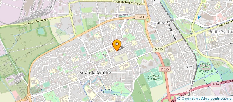 localisation de l'entreprise ASSOCIATION AQUARIOPHILIE ET DE TERRARIOPHILIE à GRANDE-SYNTHE