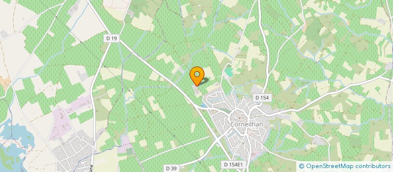 localisation de l'entreprise ASSOCIATION AQUI ES CORNEILHAN  CORNEILHAN