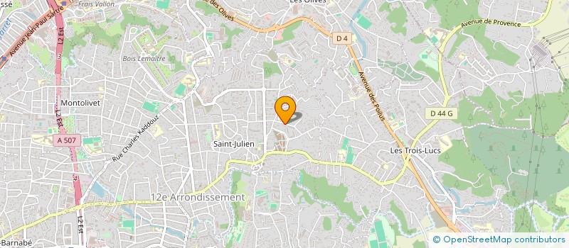localisation de l'entreprise ASSOCIATION AQUO D'AQUI à MARSEILLE