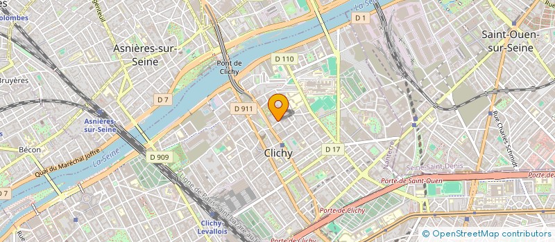 localisation de l'entreprise ASSOCIATION AR à CLICHY