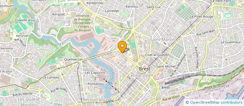 localisation de l'entreprise ASSOCIATION AR BREIZERIEN à BREST