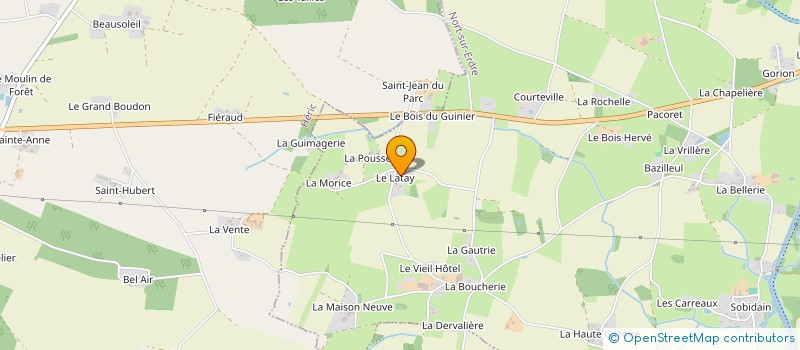 localisation de l'entreprise ASSOCIATION AR MAGL  NORT-SUR-ERDRE