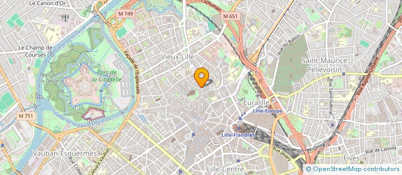 localisation de l'entreprise ASSOCIATION ARAAC à LILLE