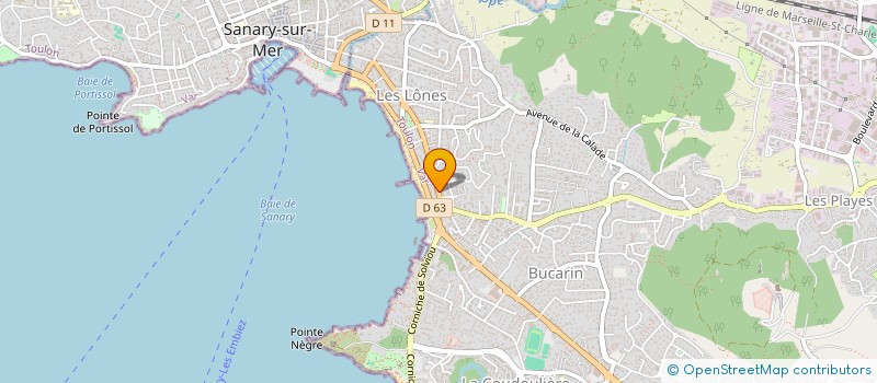 localisation de l'entreprise ASSOCIATION ARABESQUE à SIX-FOURS-LES-PLAGES