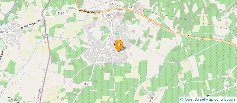 localisation de l'entreprise ASSOCIATION ARABESQUES à GRILLON
