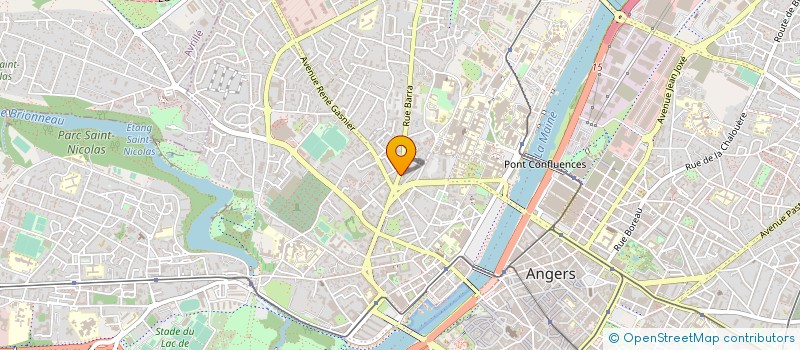 localisation de l'entreprise ASSOCIATION ARABESQUES à ANGERS