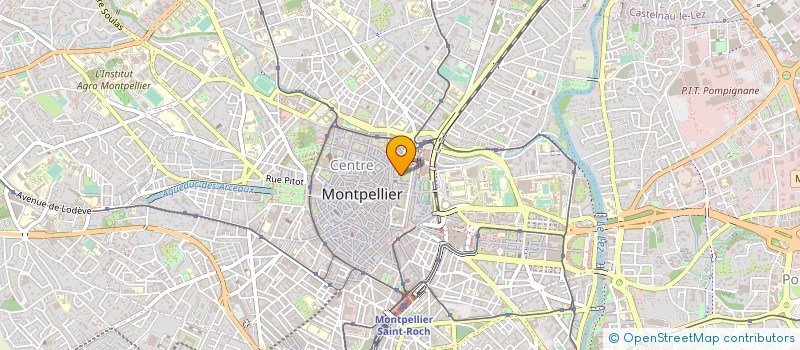 localisation de l'entreprise ASSOCIATION ARAM LR à MONTPELLIER
