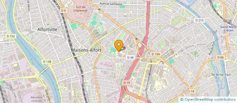 localisation de l'entreprise ASSOCIATION ARAMUSE  MAISONS-ALFORT