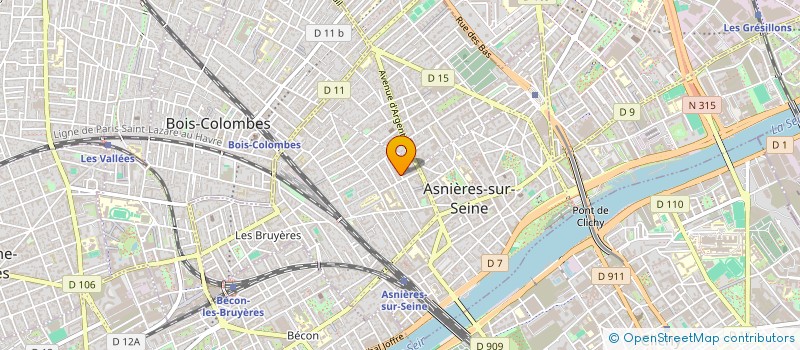 localisation de l'entreprise ASSOCIATION ARAPOTY à ASNIERES-SUR-SEINE