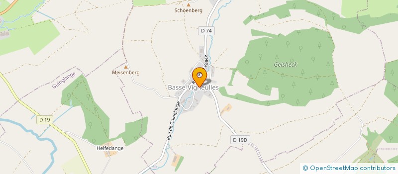 localisation de l'entreprise ASSOCIATION ARBORICOLE ET HORTICOLE  HAUTE-VIGNEULLES