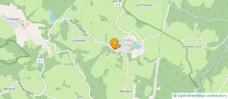 localisation de l'entreprise ASSOCIATION ARBR'ENVOL à SAINT-MARC-A-FRONGIER