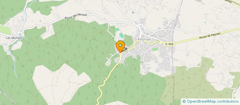 localisation de l'entreprise ASSOCIATION ARC ENVIRONNEMENT  PEYNIER