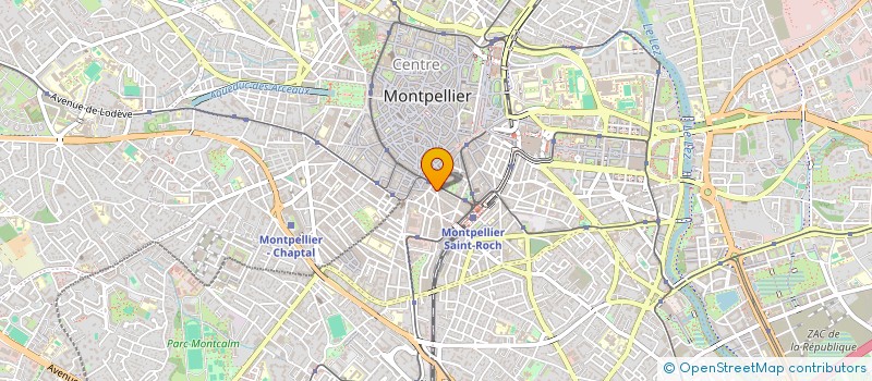 localisation de l'entreprise ASSOCIATION ARCHE BLEUE à MONTPELLIER