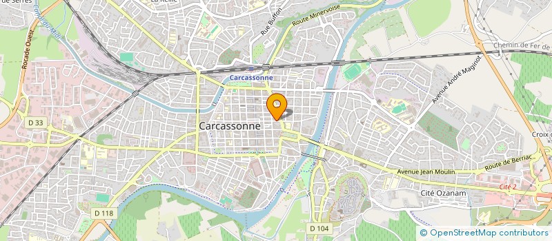 localisation de l'entreprise ASSOCIATION ARCHI CONSEILS à CARCASSONNE